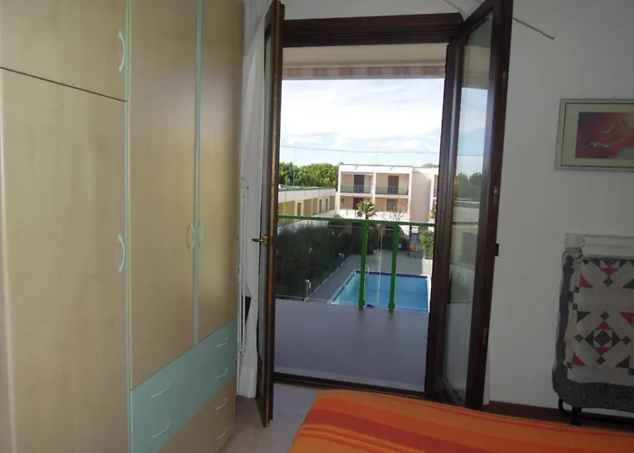 Relaxing Duplex With Pool Balcony Bibione
